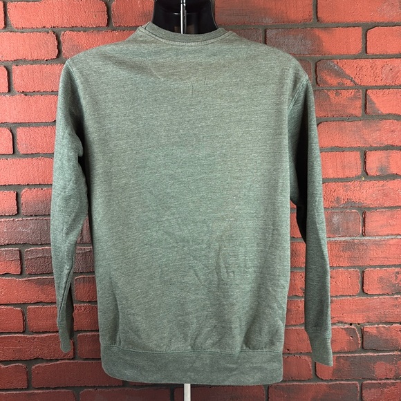 North Hudson Mens Small Green Sweatshirt – Casual Cozy - Picture 3 of 7